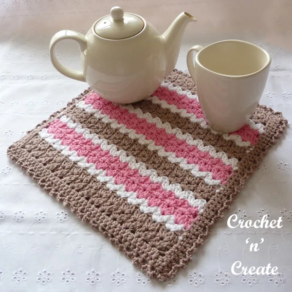 square trivet crochet pattern