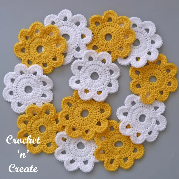 crochet coasters