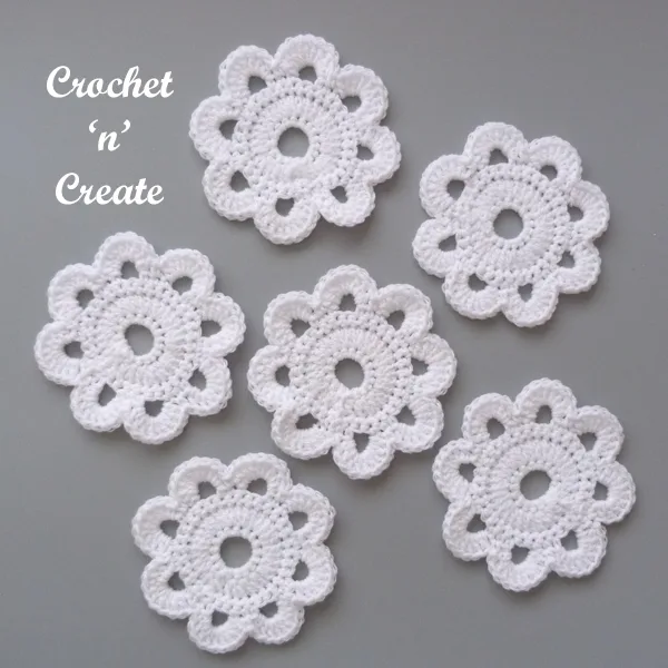 crochet breakfast coaster pattern