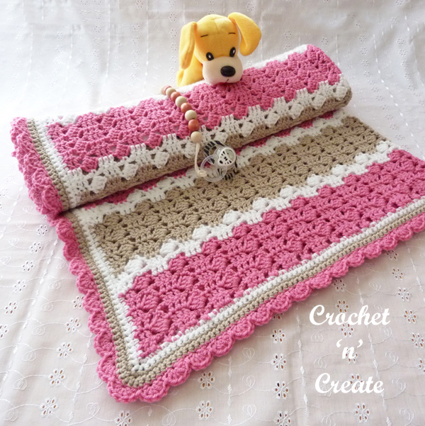 bambino crochet baby blanket