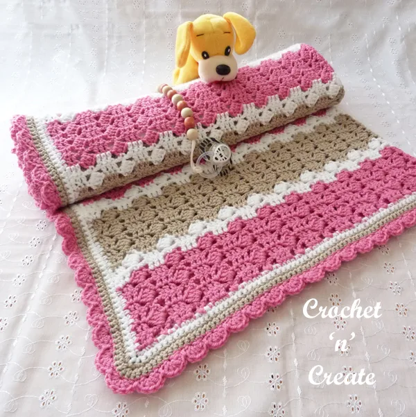 bambino crochet baby blanket