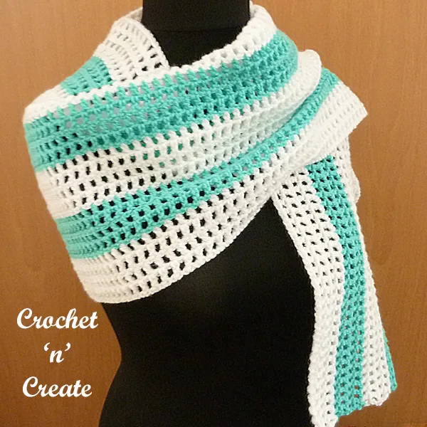 over shoulder shawl