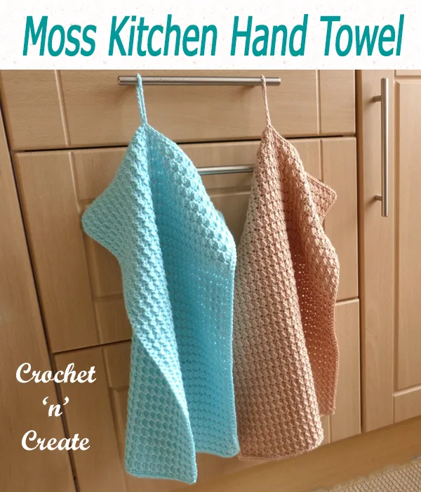 moss kitchen hand towel