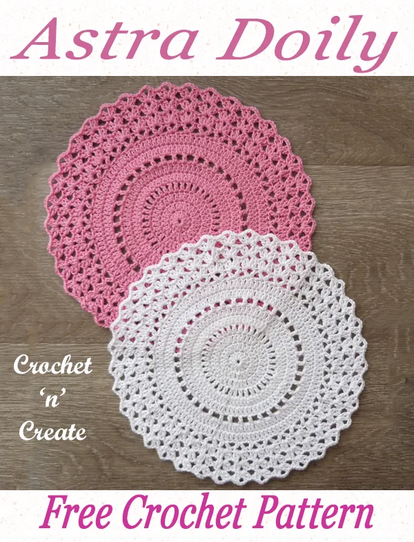 astra crochet doily pattern