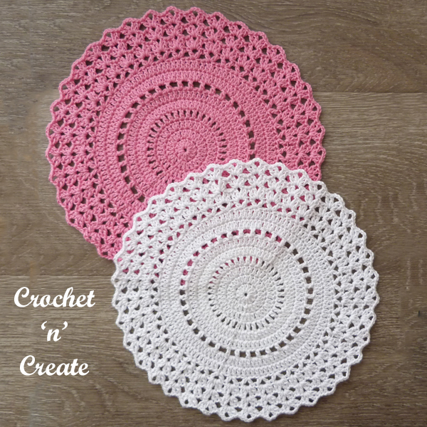 astra crochet doily pattern