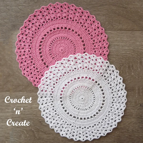 astra crochet doily pattern