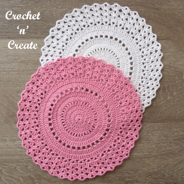 astra crochet doily pattern