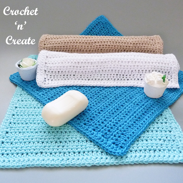 simple easy washcloth