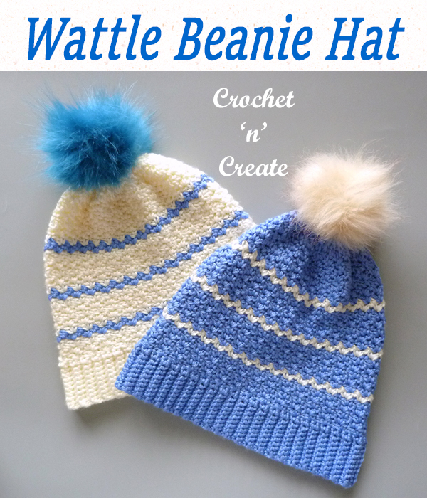 wattle beanie hat