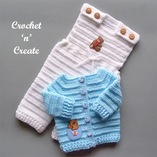 blue infant outfit