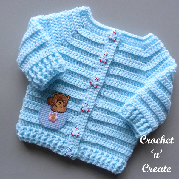 infant ribbed cardigan