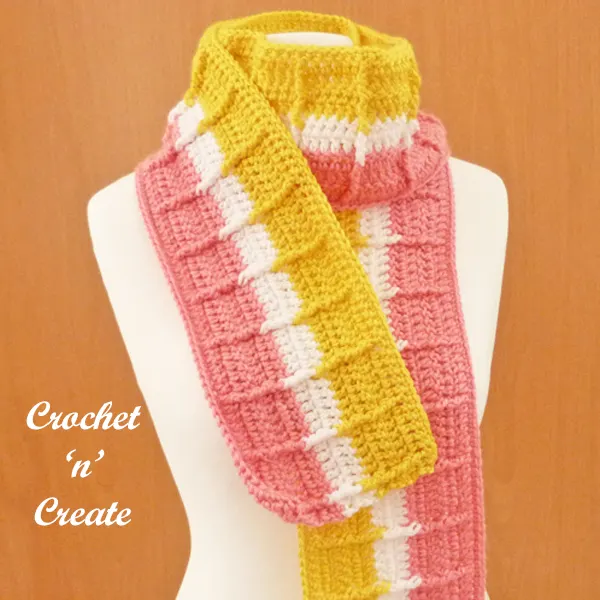 hibernal crochet scarf pattern