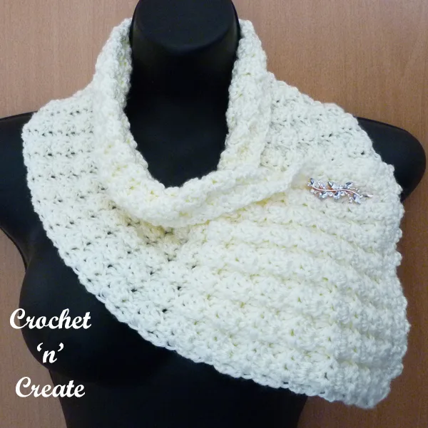 textured neck warmer