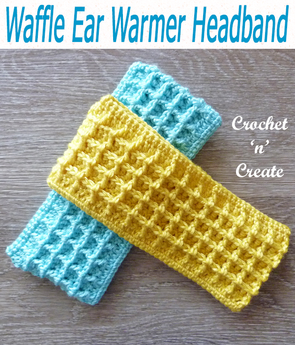 waffle ear warmer headband