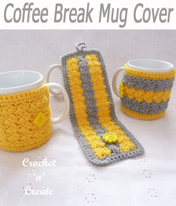 coffee break mug cover