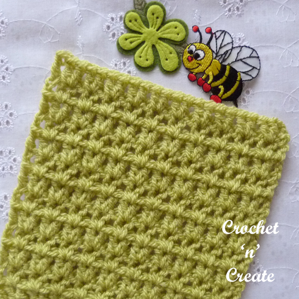 green crochet tutorial dc vst