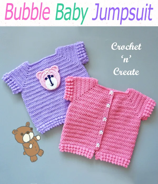 bubble baby jumpsuit