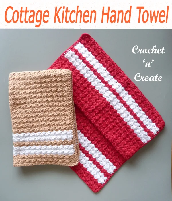 cottage kitchen hand towel