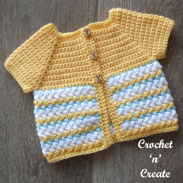 yellow-green cardi