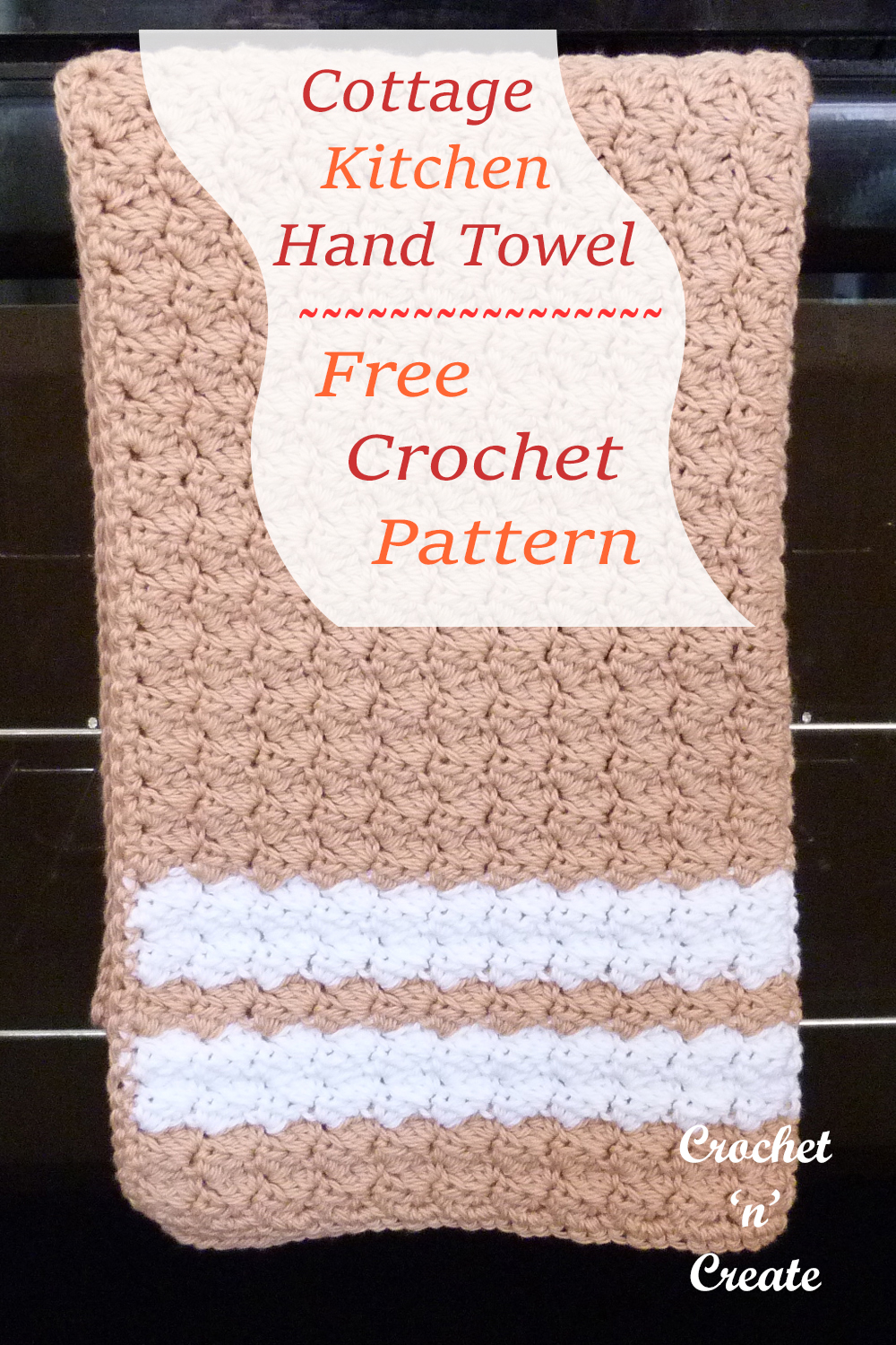 cottage kitchen hand towel