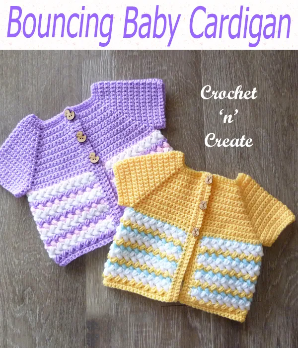 bouncing baby cardigan