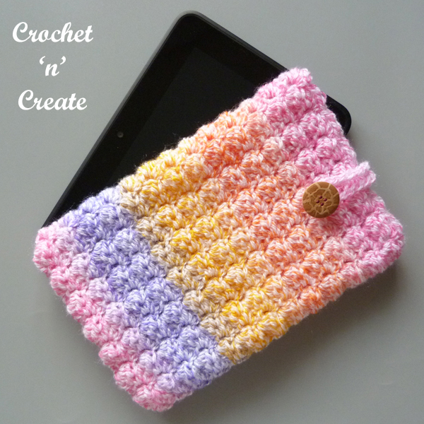 crochet kindle cover pattern