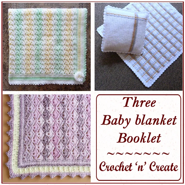 three baby blanket booklet