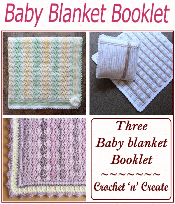 three baby blanket booklet