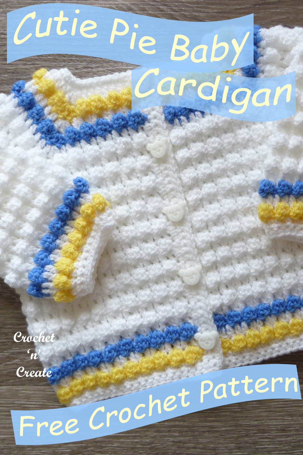 cutie pie baby cardigan