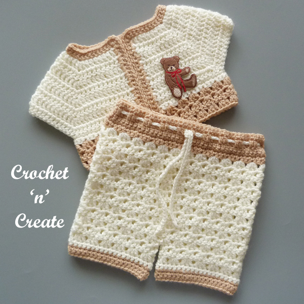 short baby jacket and pants