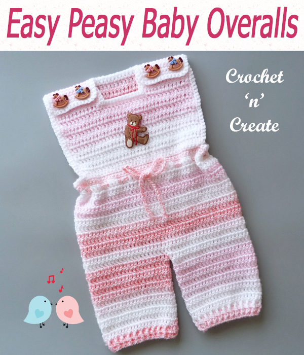 easy peasy baby overalls