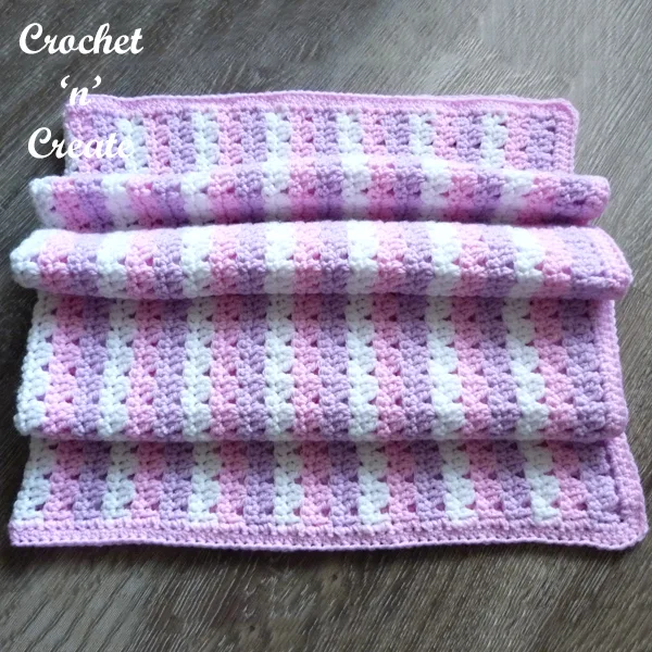 Crochet Starlight Baby Blanket Free Pattern on Crochet n Create