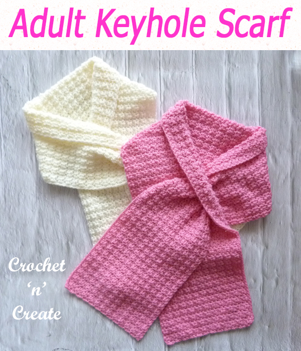 adult keyhole scarf