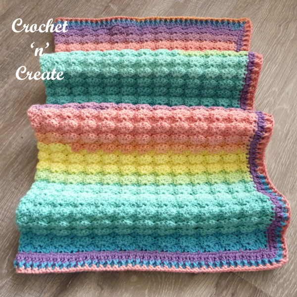 Raised stitch baby cover