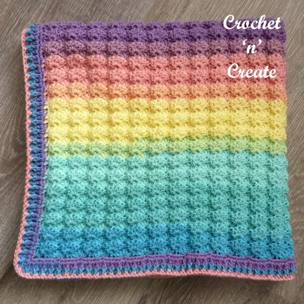 Raised stitch baby cover