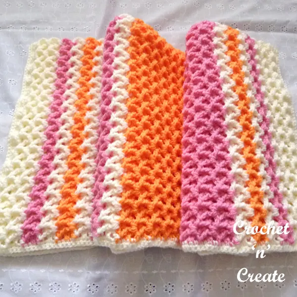 Post double crochet infant cover