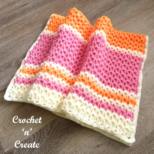 Post double crochet infant cover