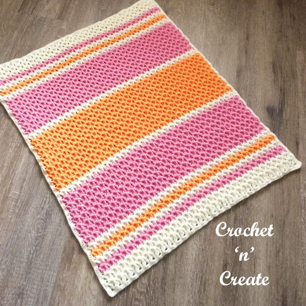 Post double crochet infant cover