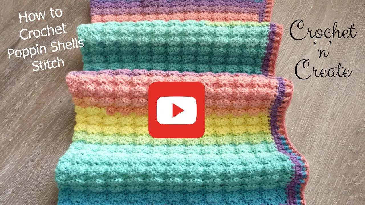 Poppin Shells Stitch-video