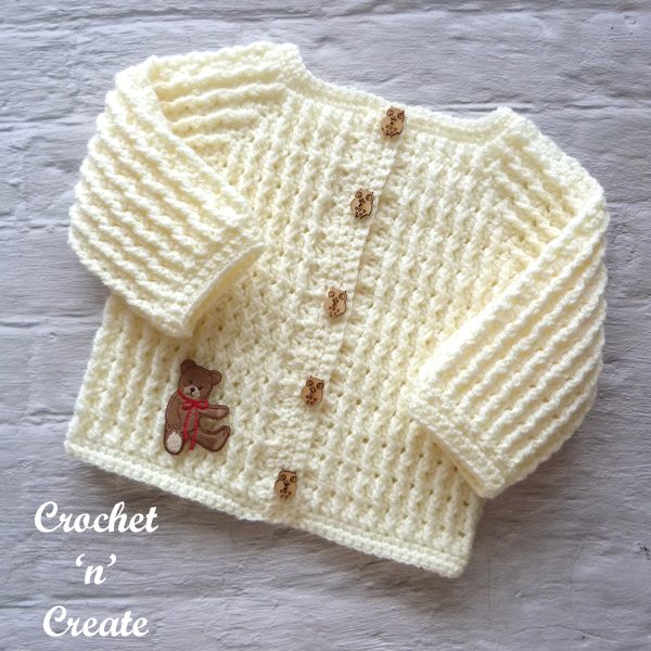 cream infant sweater