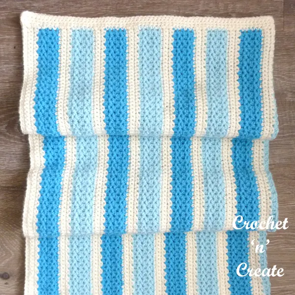 crochet infant cover