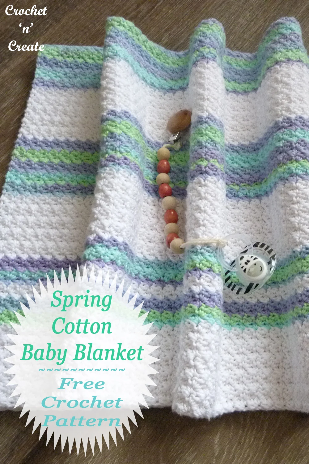 spring cotton baby blanket