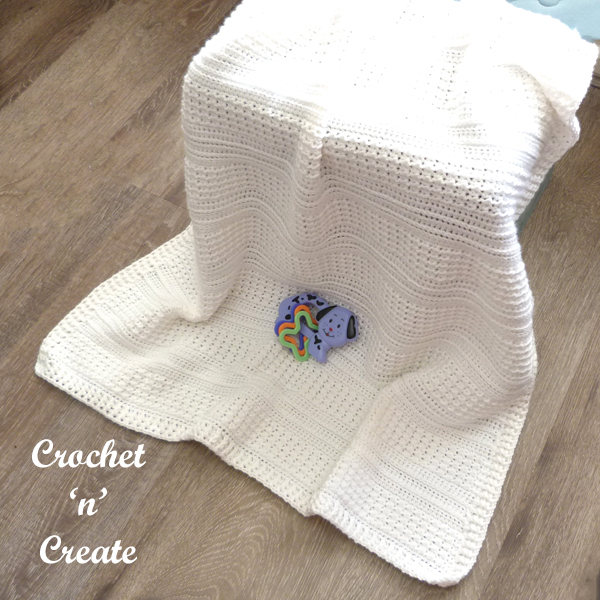 crochet infant cover