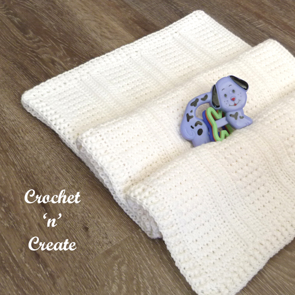 crochet infant cover