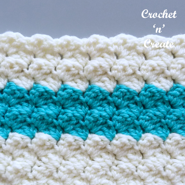 crochet blanket stitch tutorial