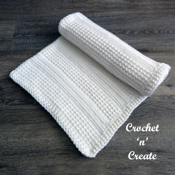 crochet infant cover