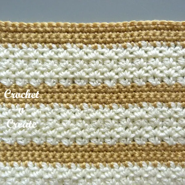 crochet quick and easy v-sc combo