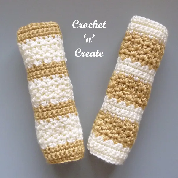 rolled crochet stitch tutorial