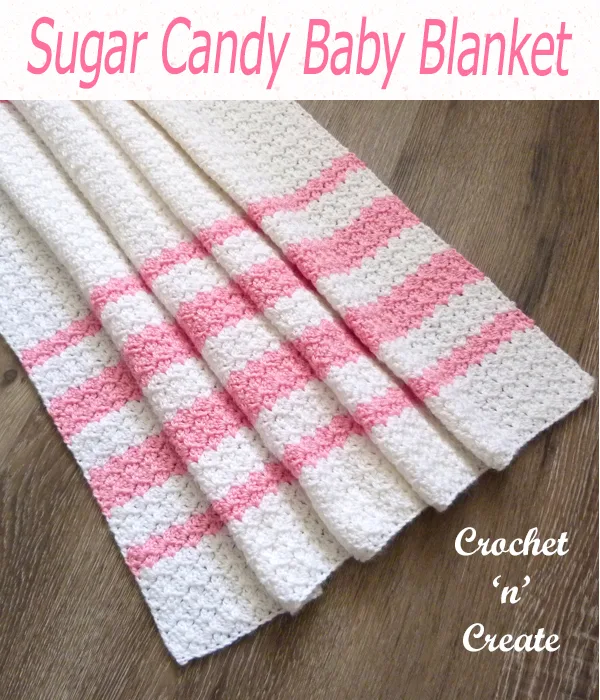 sugar candy baby blanket