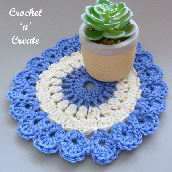 Easy Beginners Crochet Doily Free Crochet Pattern on Crochet 'n' Create